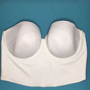 Cacique Long Line Bra 42DD, bustier style